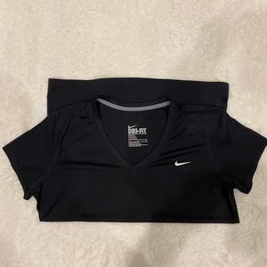 NIKE black DRI FIT tee size L